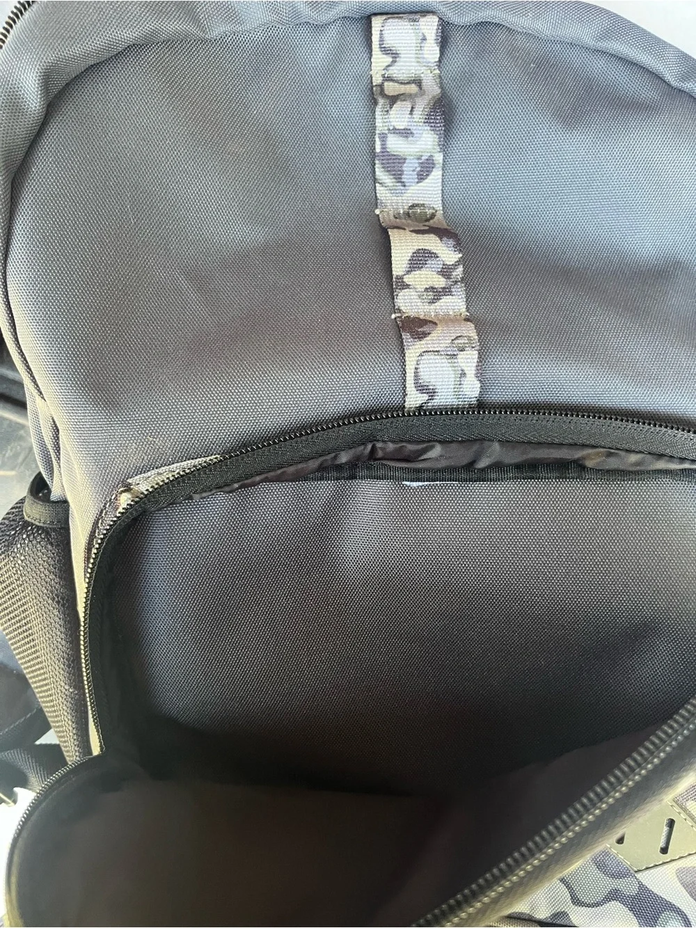 Gray Camo Front Pocket Backpack - cat and jack